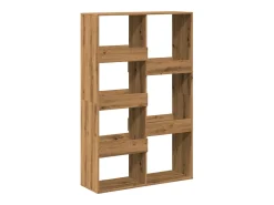 Separador de ambientes madera roble artisian 100x33x155,5 cm