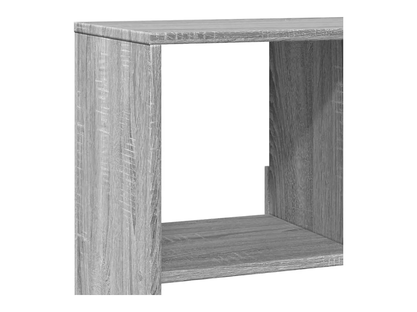 Separador de ambientes madera gris Sonoma 100x33x125,5 cm