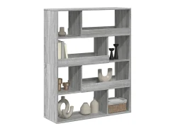 Separador de ambientes madera gris Sonoma 100x33x125,5 cm