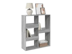 Separador de ambientes madera gris Sonoma 100x33x115 cm