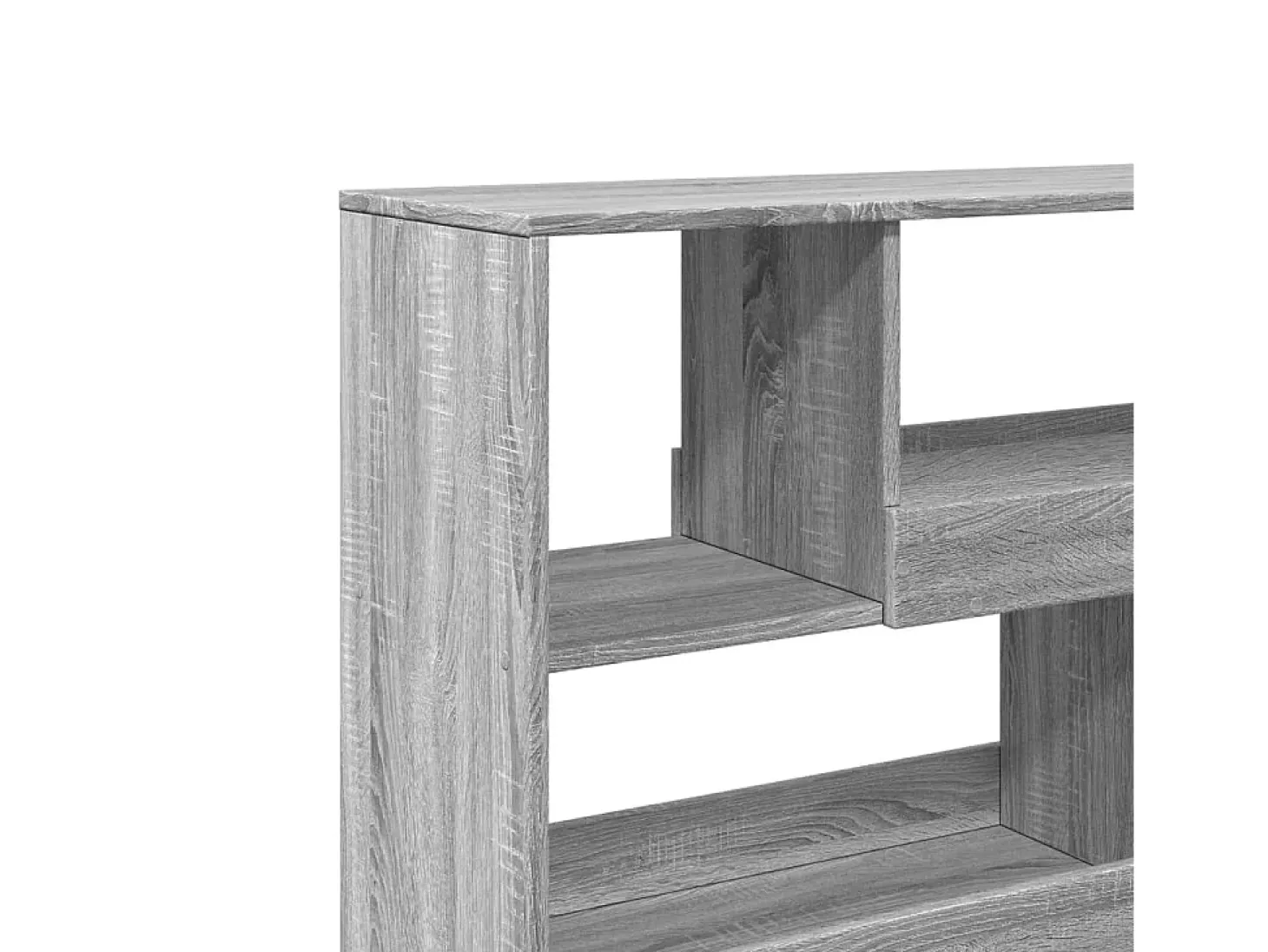 Separador de ambientes madera gris Sonoma 100x33x94,5 cm