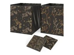 Separador de ambientes negro 104x29x108 nove