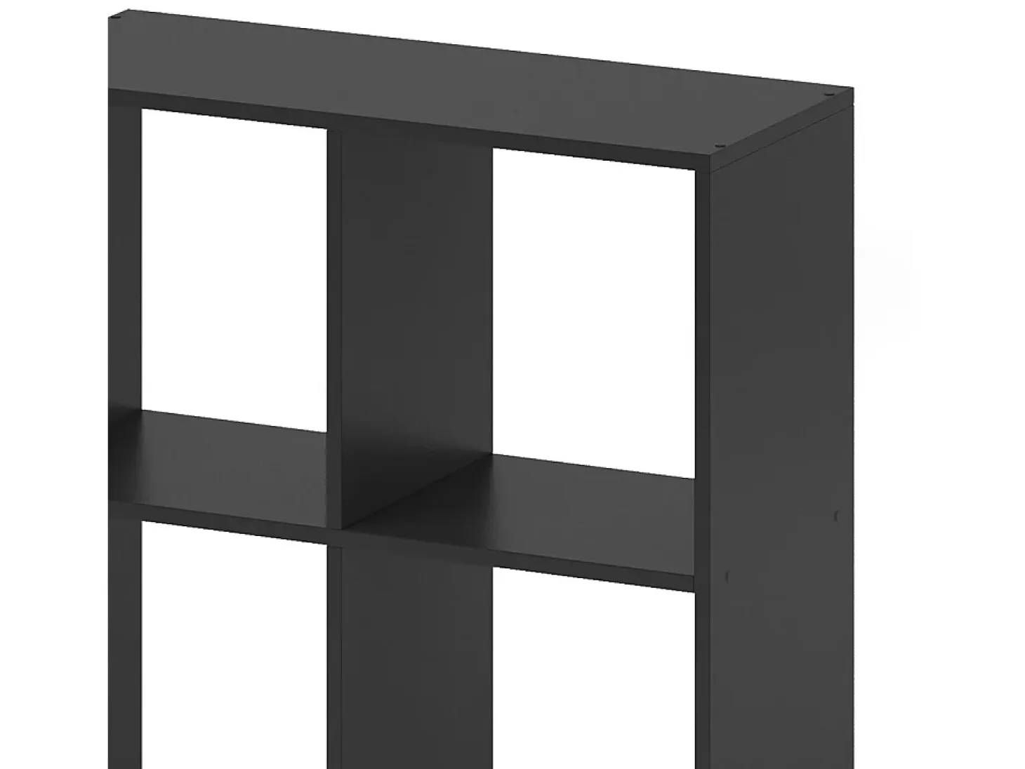 Separador de ambientes negro 72.6x29x72 tetra