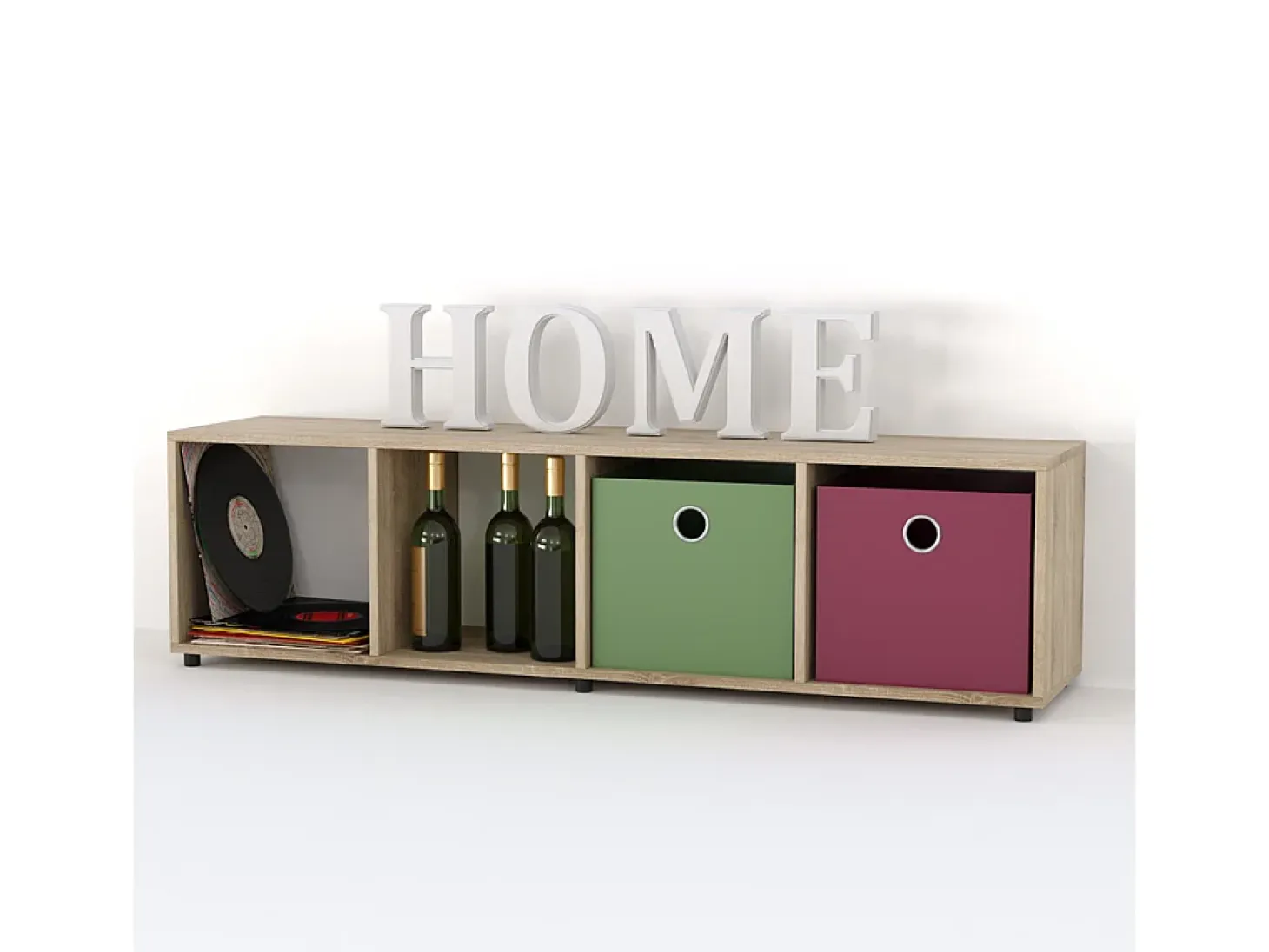 Separador de ambientes sonoma 142.5x33x36.2 ludus