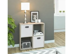 Separador de ambientes sonoma 72.6x29x72 tetra