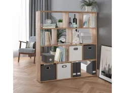 Separador de ambientes sonoma 131.6x29x143 pilar
