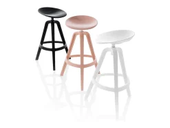 Set de 2 Taburetes interior/exterior rosa COLBY