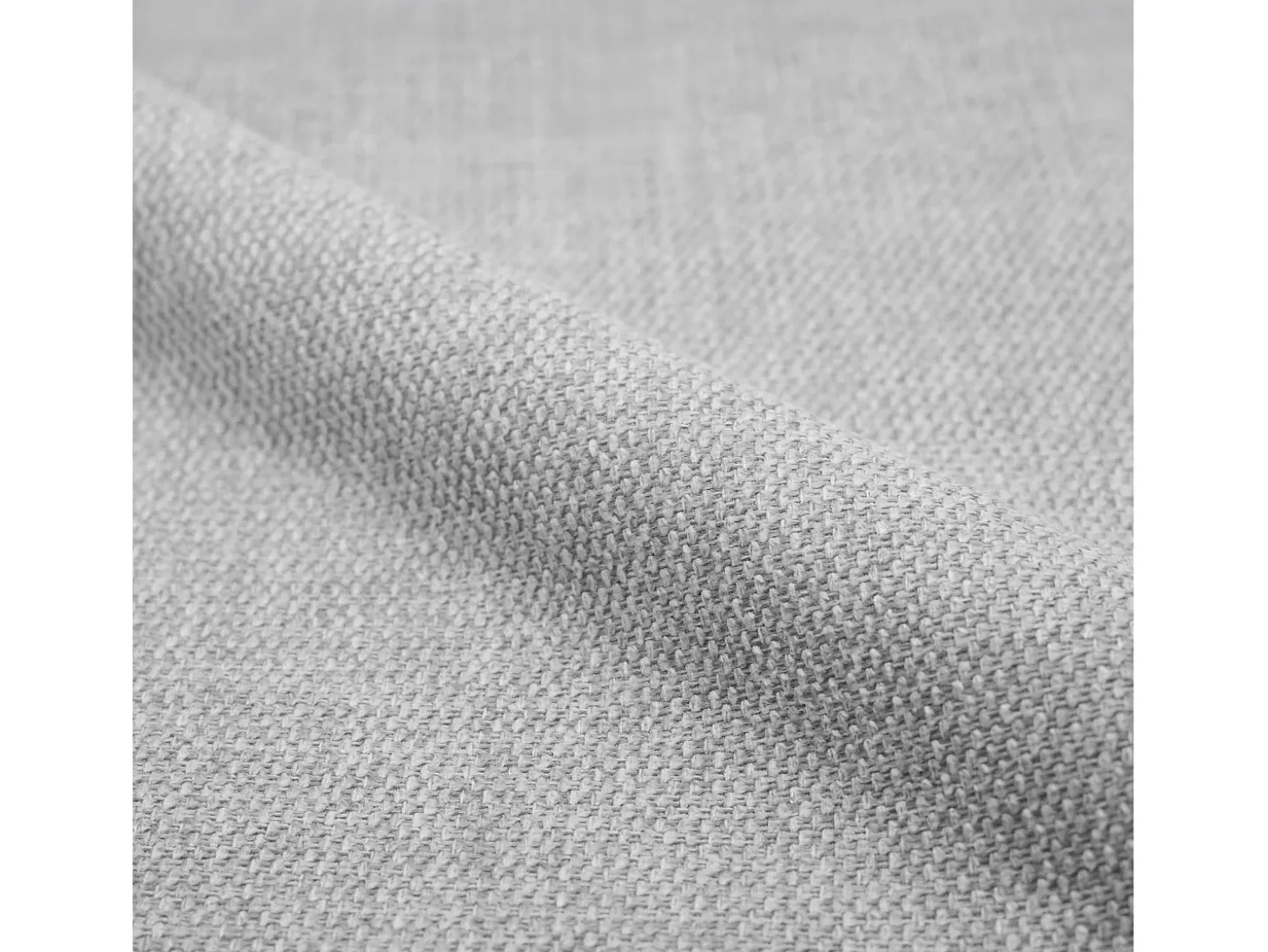 Set de 2 taburetes para isla central en madera y tela gris 65,5 cm - Jude