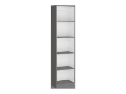 Set de estanteria de oficina home de 3 piezas en melamina con estantes y 4 puertas , 180.6 cm X 152.8 cm X 29.9 cm , Multicolor