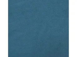 Silla de relajación con reposapiés terciopelo azul