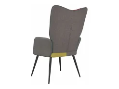Silla de relajación de tela patchwork