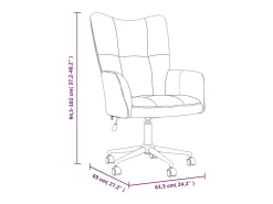 Silla de relajación de terciopelo amarillo mostaza