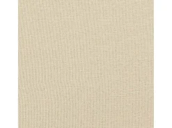 Silla mecedora con reposapiés tela color crema