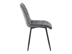 Sillas de comedor de tela premium 