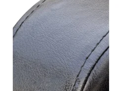 Sillón | Silla de cuero sintético negro SHL4441