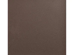 Sillón Chesterfield de cuero artificial marrón