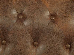 Sillón CHESTERFIELD de microfibra envejecida