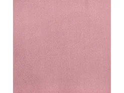 Sillón con reposapiés Terciopelo Rosa 60 cm
