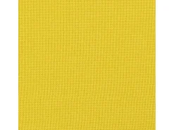 Sillón con taburete tela amarillo claro 60 cm