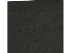 Sillón con taburete tela negro 60 cm