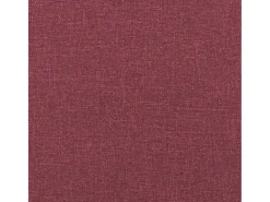 Sillón con taburete tela rojo tinto 60 cm