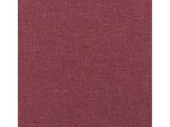 Sillón con taburete tela rojo tinto 60 cm