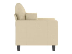 Sillón Crema 60 cm Tela