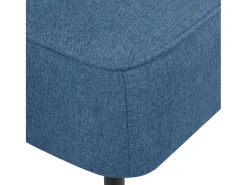 Sillón de cóctel tela azul