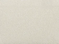Sillón de cocina en tela bouclé color blanco roto estilo contemporáneo NOUMARA