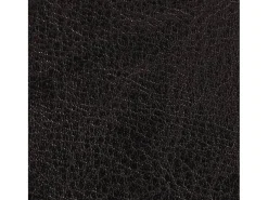 Sillón de cuero artificial marrón oscuro