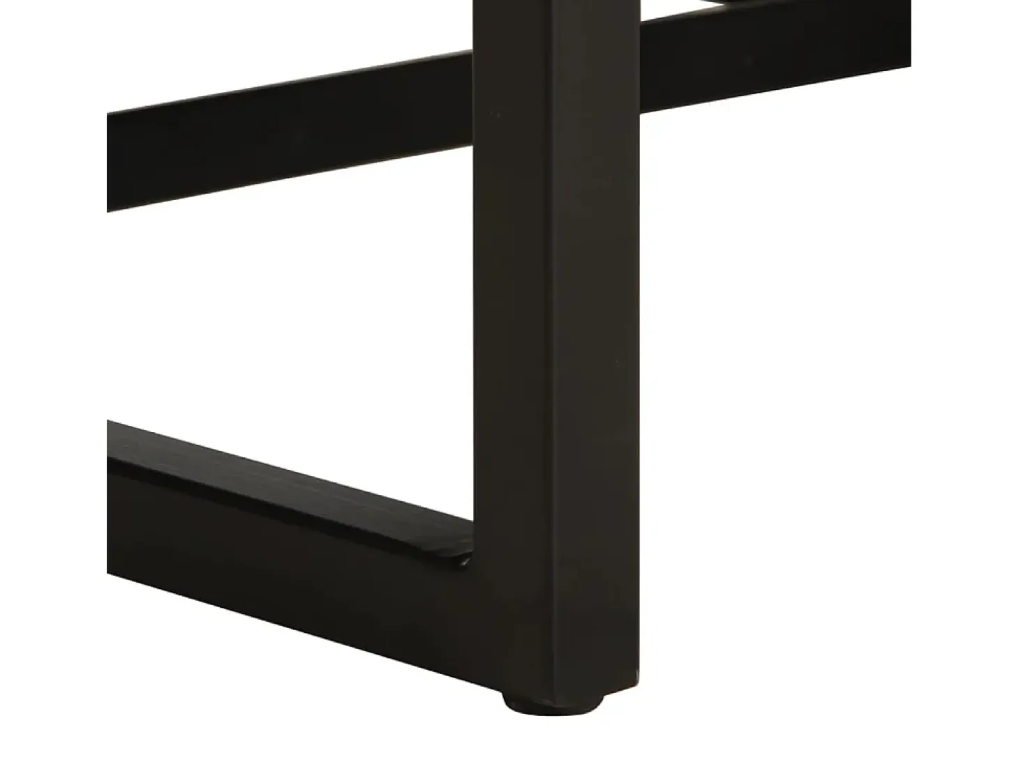 Sillón de cuero auténtico negro
