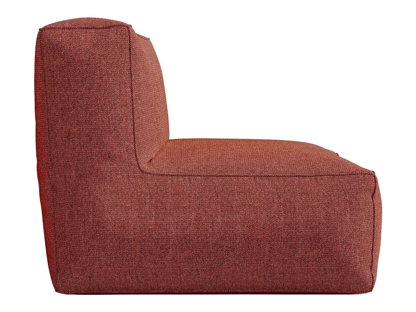 Sillón de jardín de tela - Terracota - NOUMARA de MYLIA