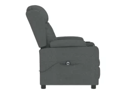 Sillón de relax | Silla | Sillón reclinable eléctrico de tela gris oscuro SHL8457