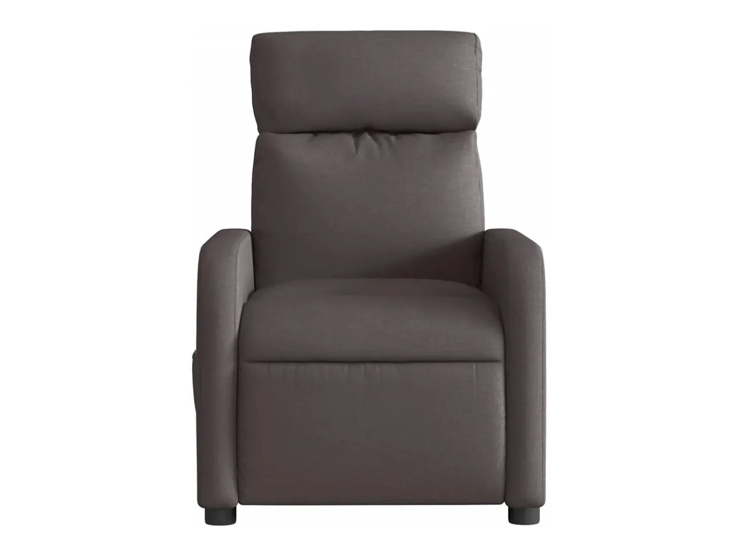 Sillón de relax | Silla | Sillón reclinable eléctrico tela marrón oscuro SHL3804