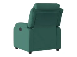 Sillón de relax | Silla | Sillón reclinable de tela verde oscuro SHL4912