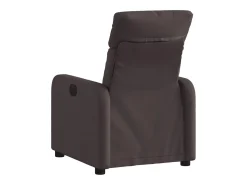 Sillón de relax | Silla | Sillón reclinable de tela marrón oscuro SHL6057