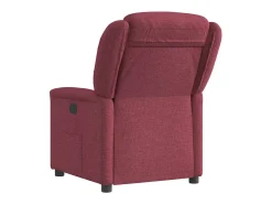 Sillón de relax | Silla | Sillón reclinable eléctrico tela rojo tinto SHL3261