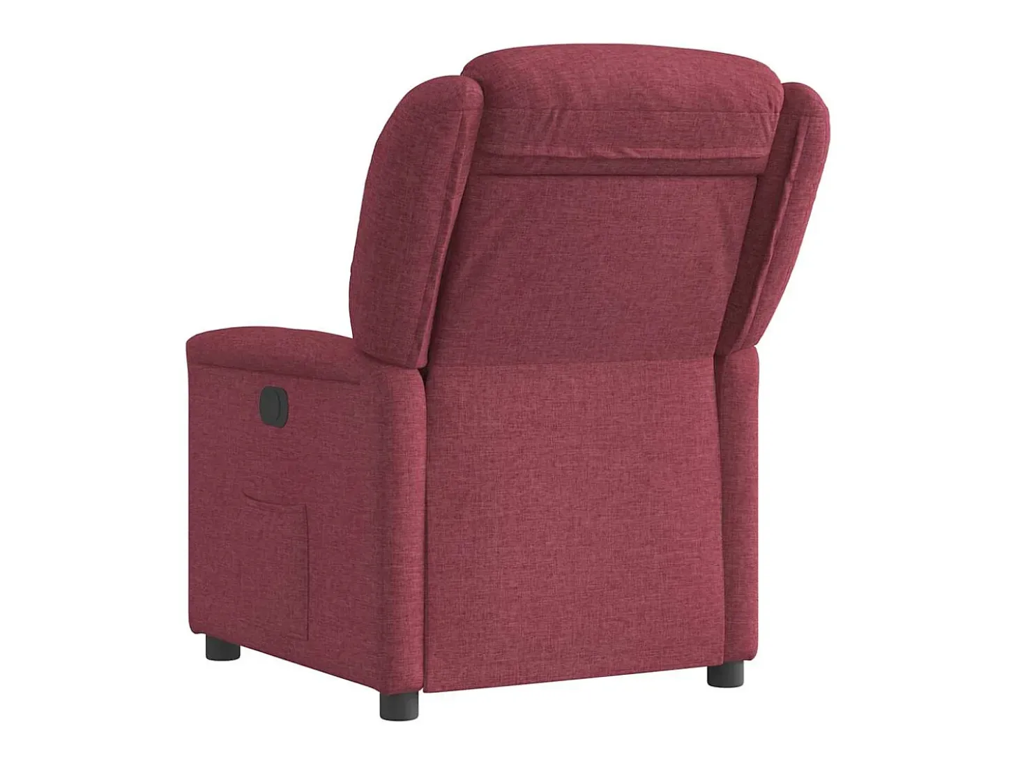 Sillón de relax | Silla | Sillón reclinable eléctrico tela rojo tinto SHL3261
