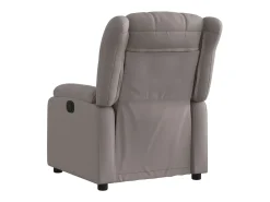 Sillón de relax | Silla | Sillón reclinable de tela gris taupe SHL8517