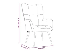 Sillón de relax | Silla de relax de terciopelo rosa SHL7738