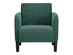 Sillón de relax con reposabrazos Terciopelo Verde Oscuro 54 cm SHL2739