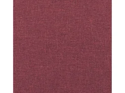 Sillón de relax con reposapiés tela rojo tinto