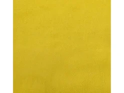 Sillón de relax con taburete terciopelo amarillo mostaza