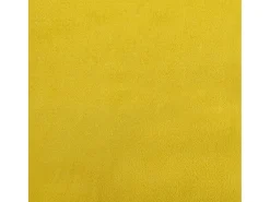 Sillón de relax de terciopelo amarillo mostaza