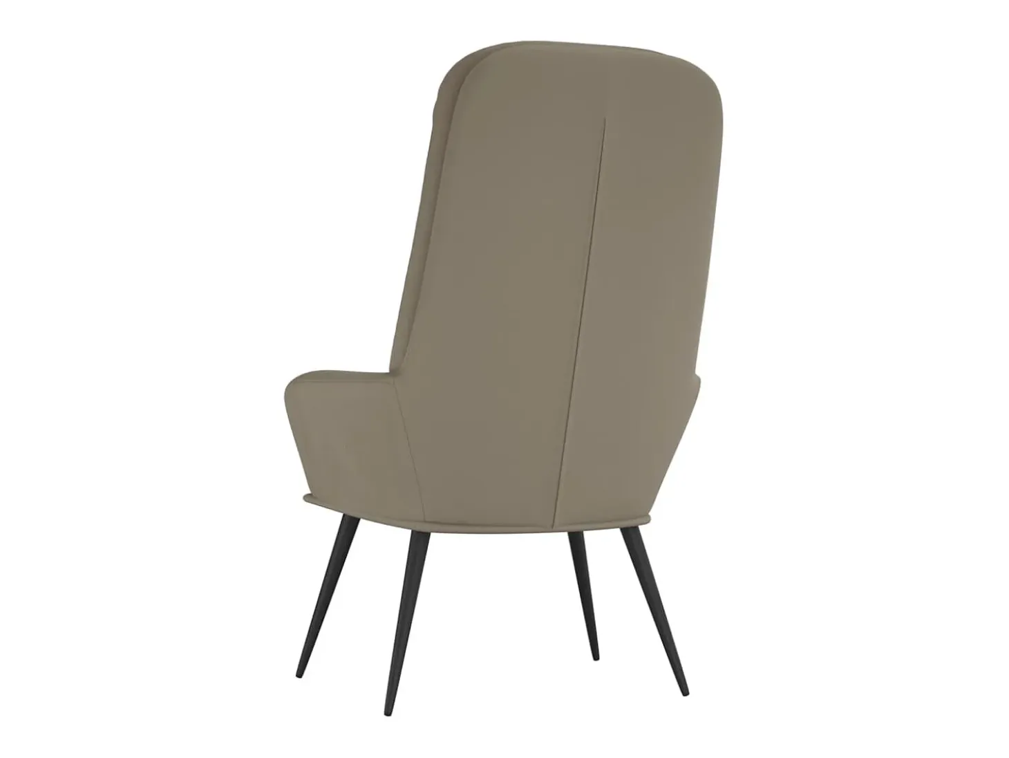 Sillón de relax de terciopelo gris claro