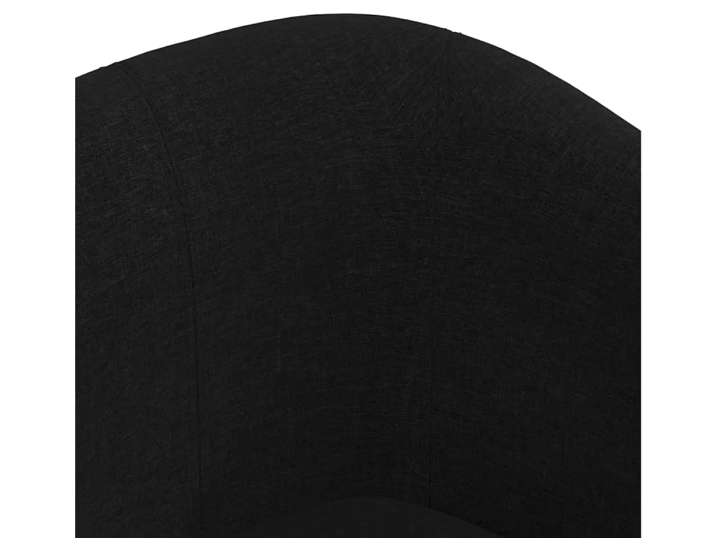 Sillón de salón | Silla de relax | Sillón de tela negra SHL9873