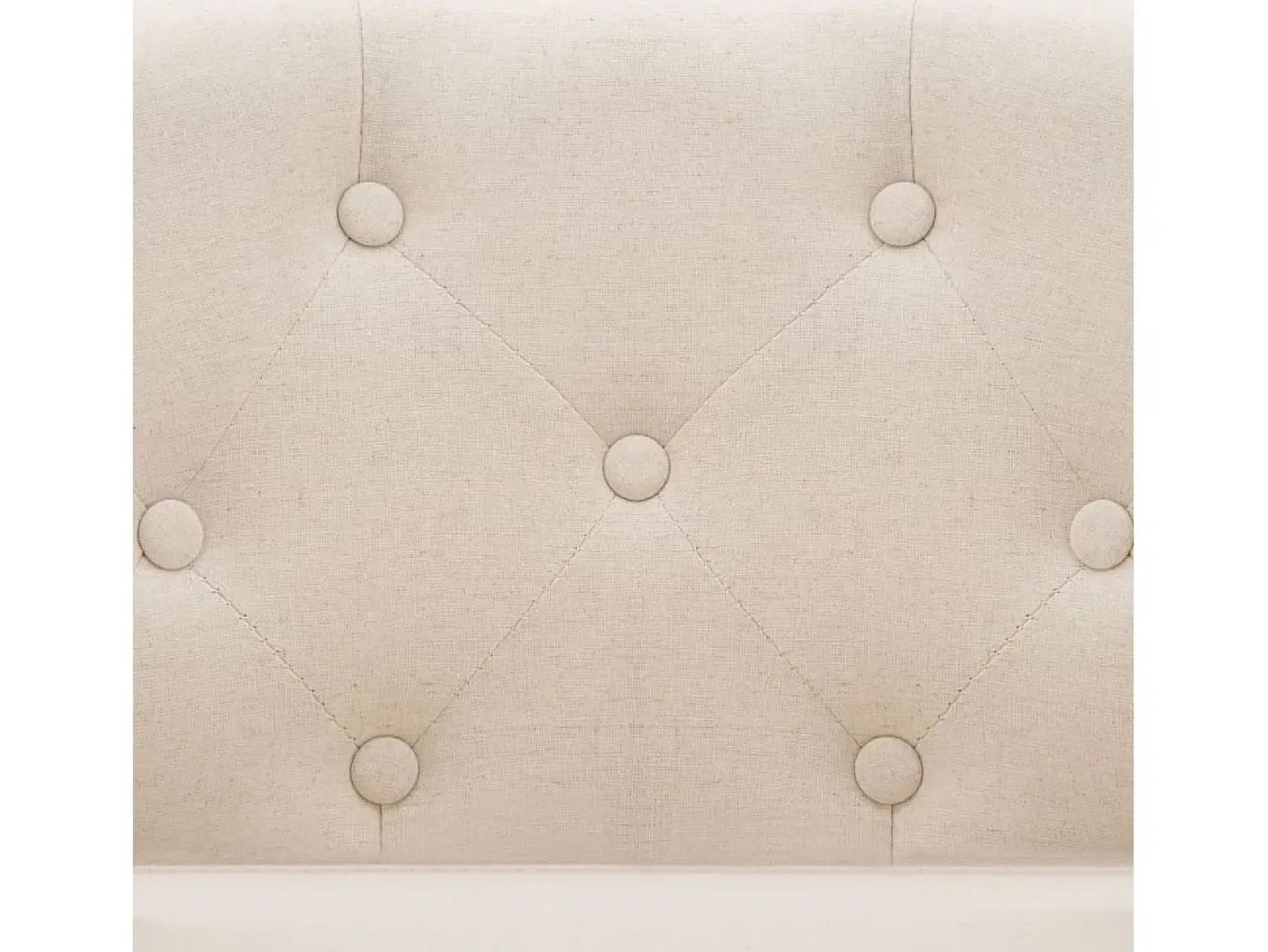 Sillón de tela beige