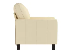 Sillón de tela color crema 60 cm