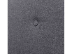 Sillón de tela gris oscuro