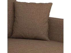 Sillón de tela marrón 60 cm